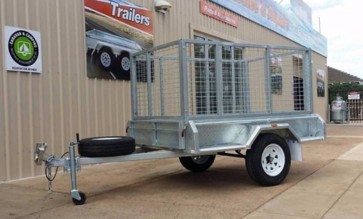 7X4 Cage Trailers