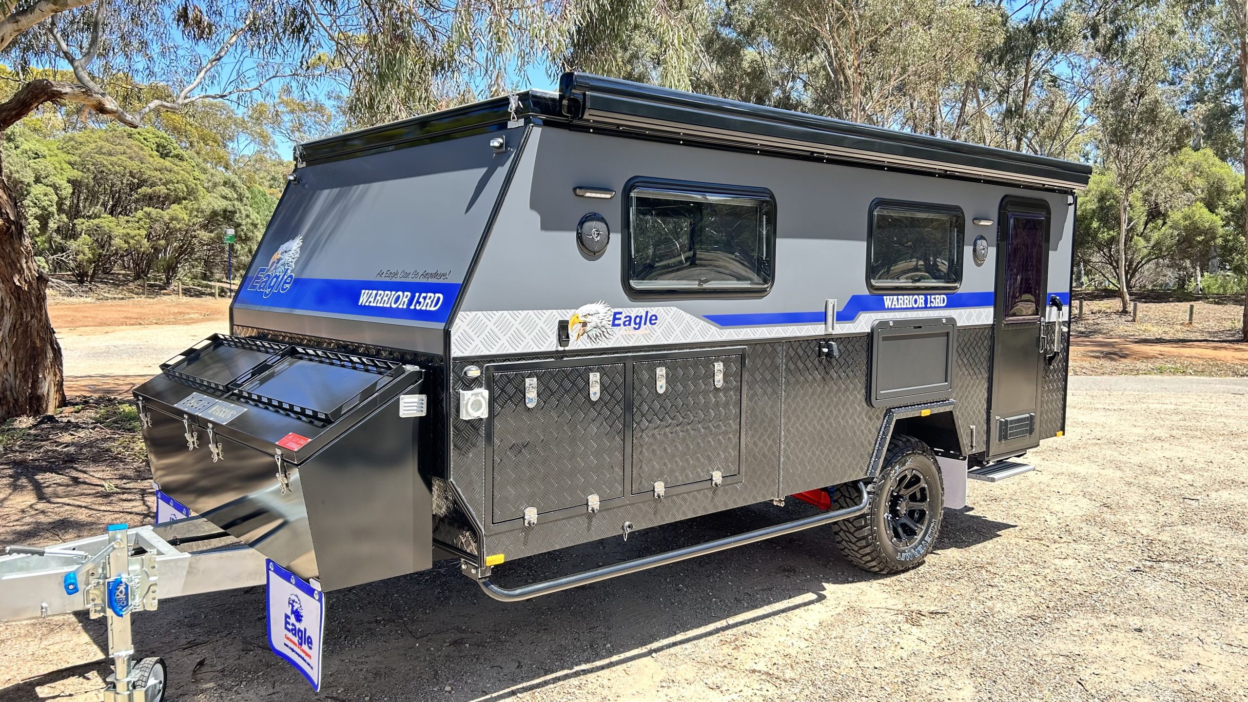 Warrior-15 RD Off Road Hybrid Caravan - Eagle Camper Trailers